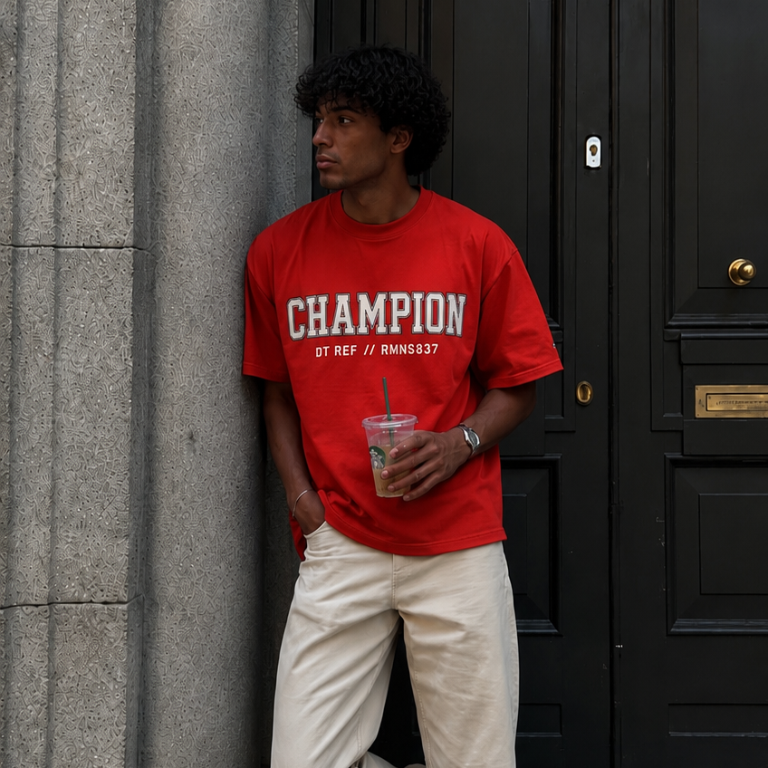 Champion Tee - Red