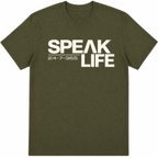 Speak Life Tee - Olive