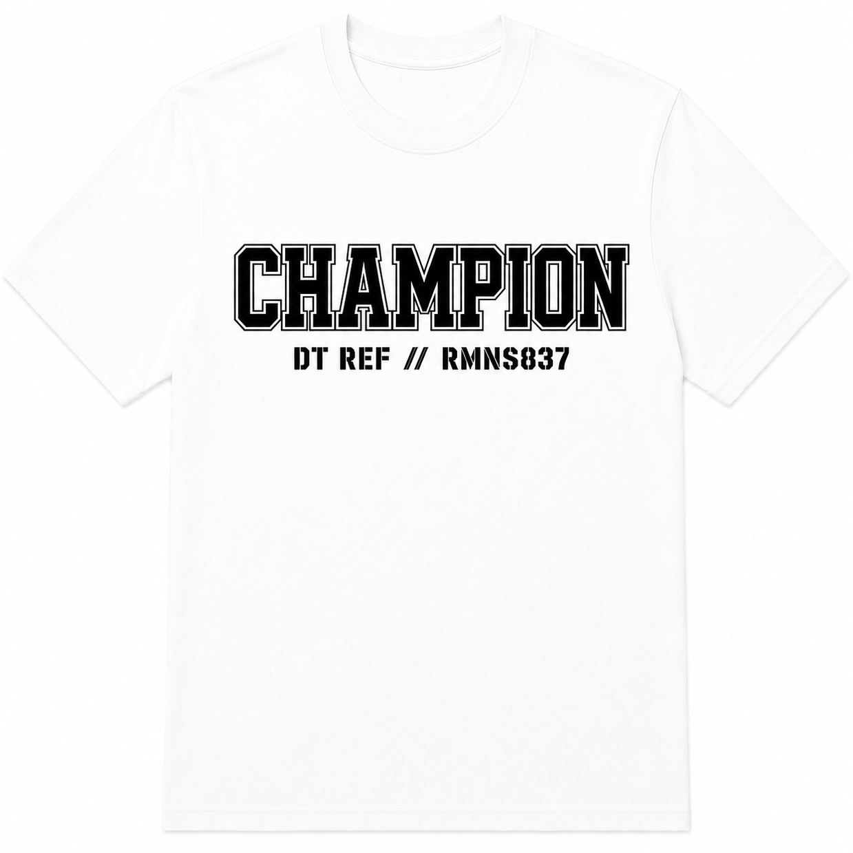 Champion Tee - White