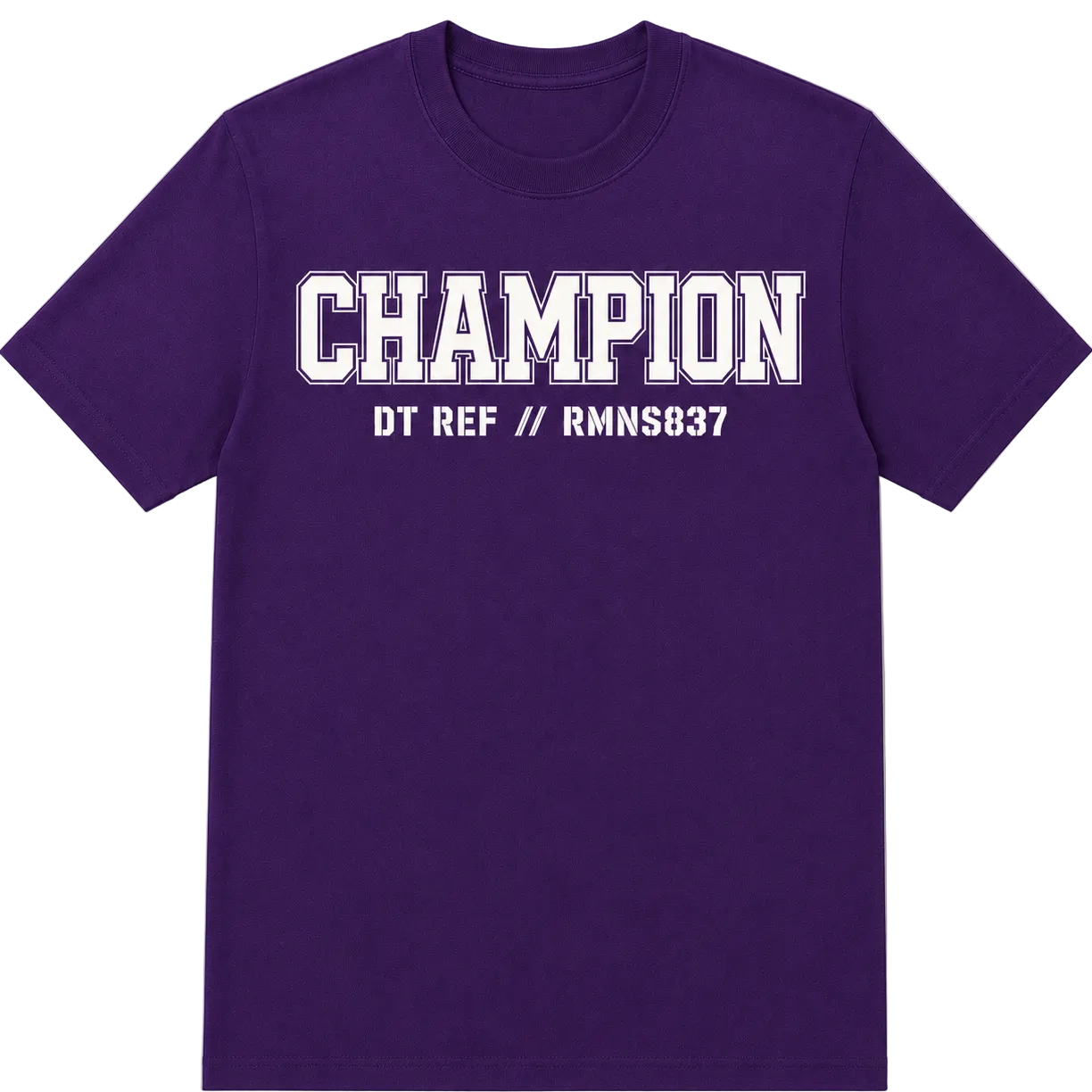 Champion Tee - Purple