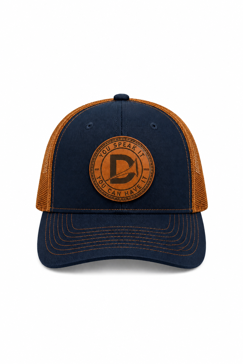 Decree Trucker Hat - Navy Blue