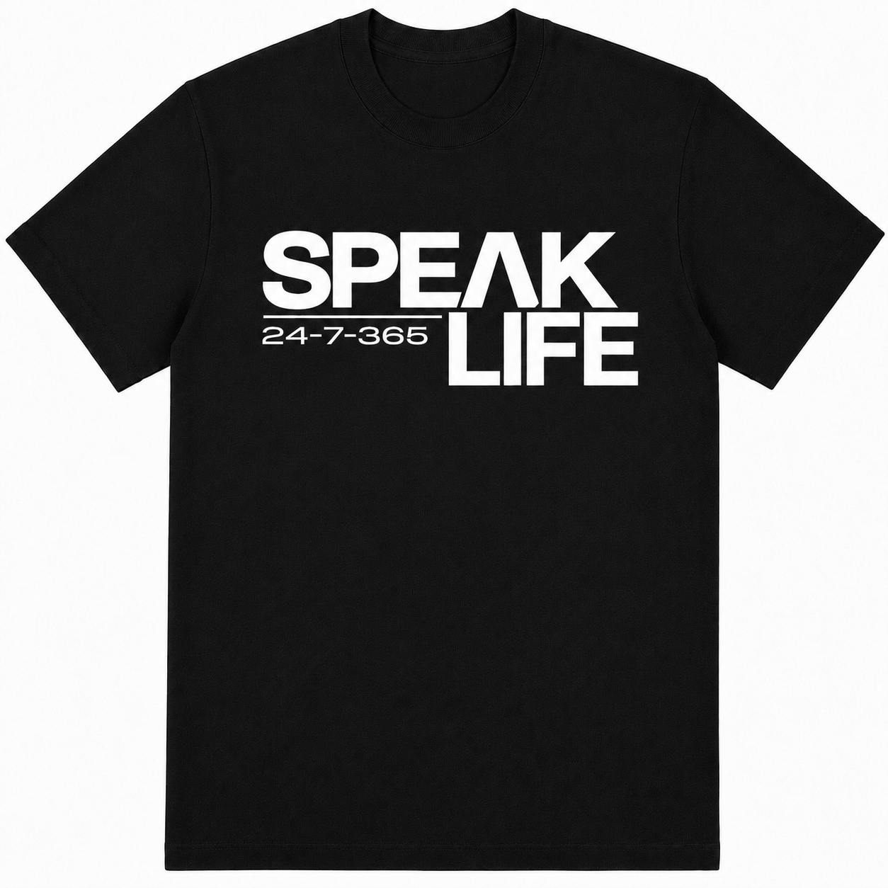 Speak Life Tee - Black