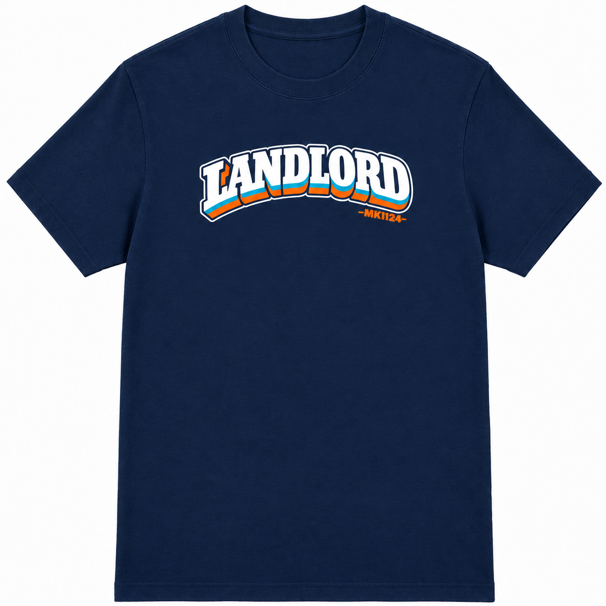 Landlord Tee - Navy Blue