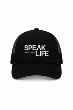 Speak Life Trucker Hat - Black