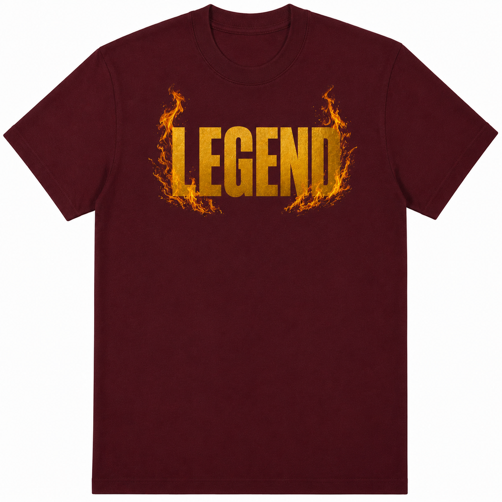 Legend Tee - Burgundy