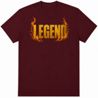 Legend Tee - Burgundy
