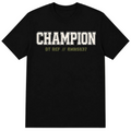 Champion Tee - Black
