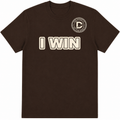 I Win Tee - Brown