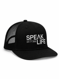 Speak Life Trucker Hat - Black